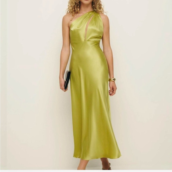 NWT Reformation Dasha Silk Dress - Picture 1 of 14